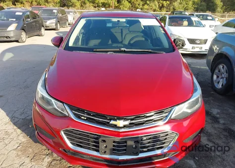 2017 Chevrolet Cruze Lt Auto из США, поврежденный, VIN 3G1BE6SM9HS591245